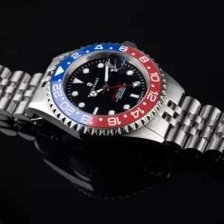 Steinhart Watches Ocean One Gmt Blue-Red. 2 Ceramic Diver Watch