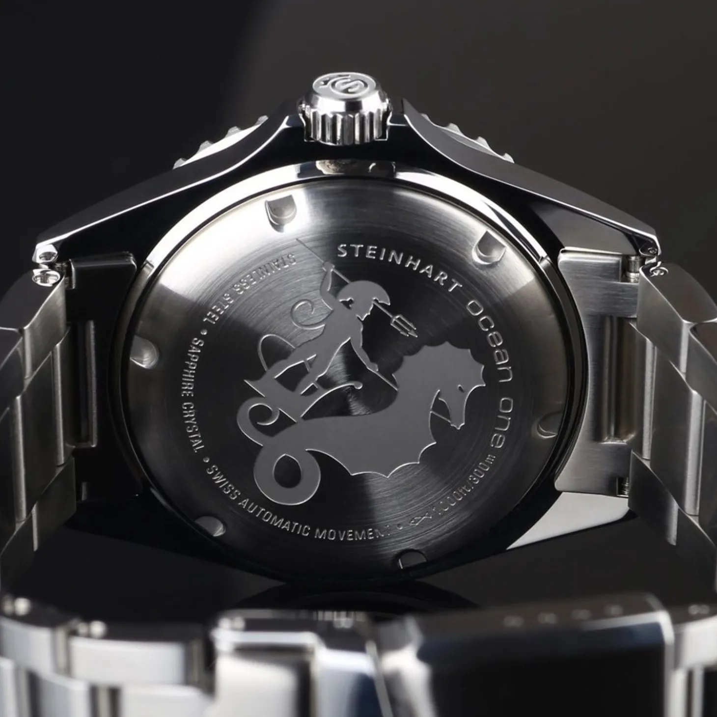 Steinhart Watches Ocean One Gmt Blue-Red Ceramic Diver Watch