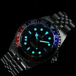 Steinhart Watches Ocean One Gmt Blue-Red.2 Diver Watch