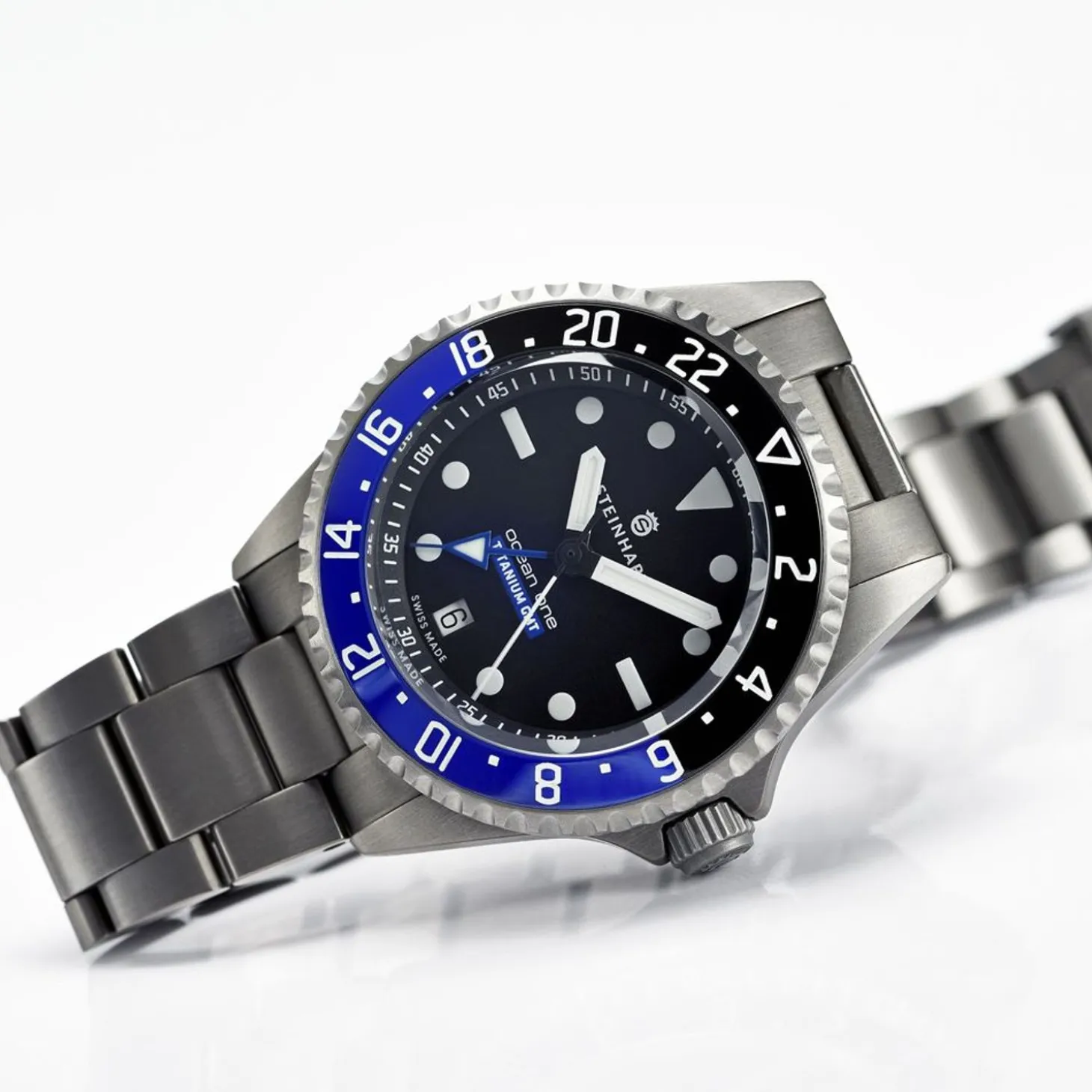 Steinhart Watches Ocean One Gmt Titan Premium Ceramic