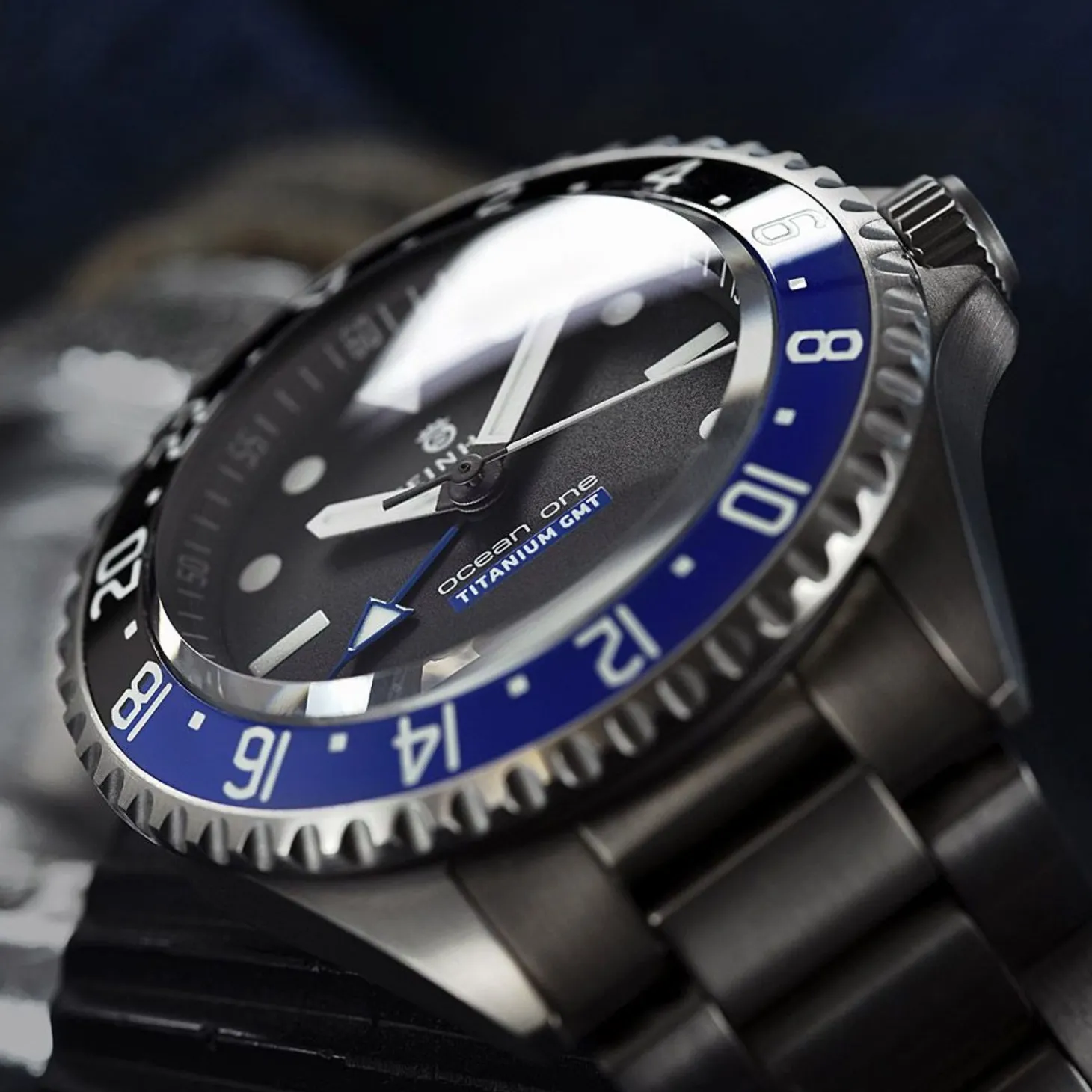 Steinhart Watches Ocean One Gmt Titan Premium Ceramic