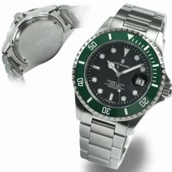 Steinhart Watches Ocean One Green Ceramic Diver Watch