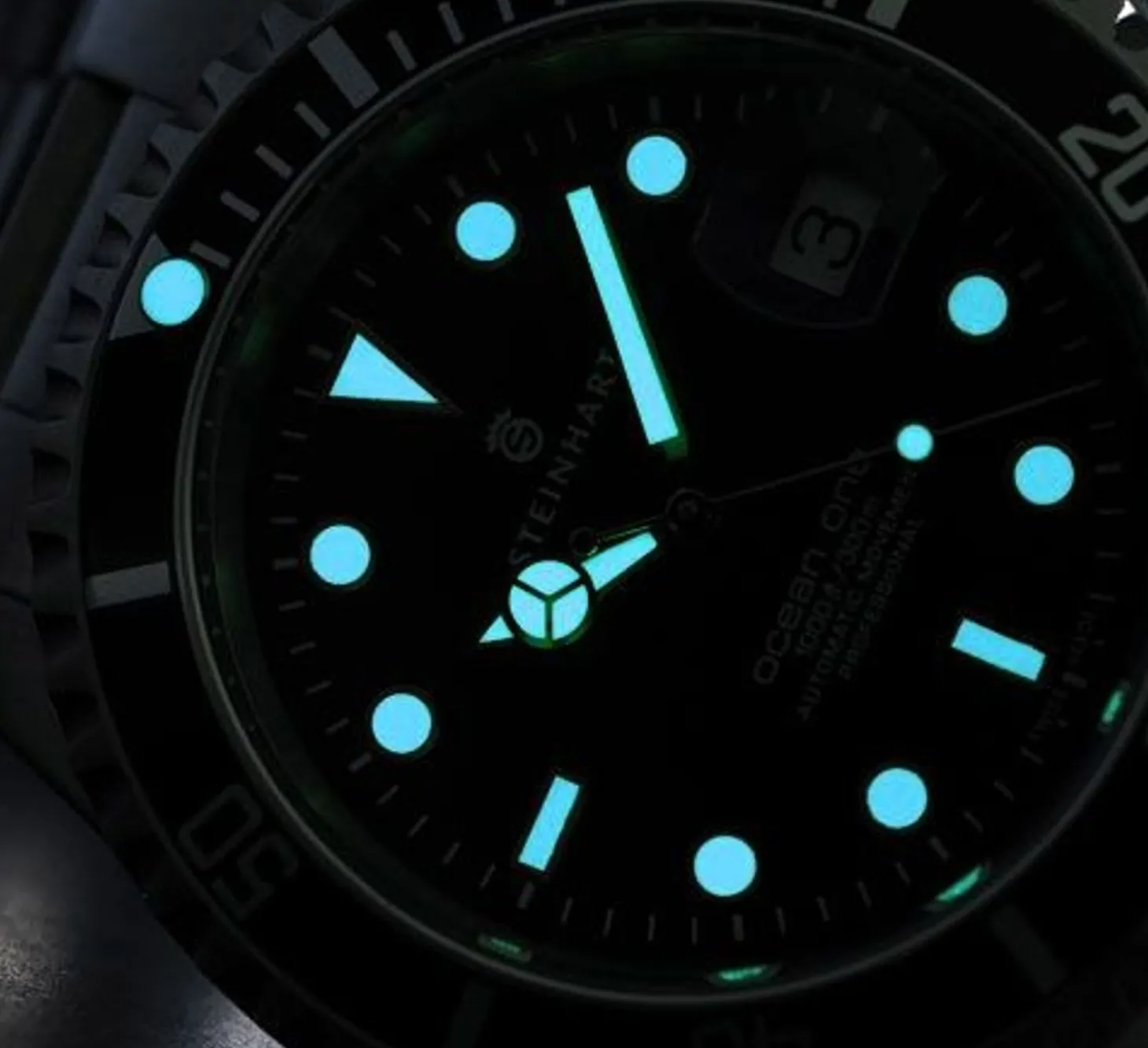 Steinhart Watches Ocean One Green Diver Watch