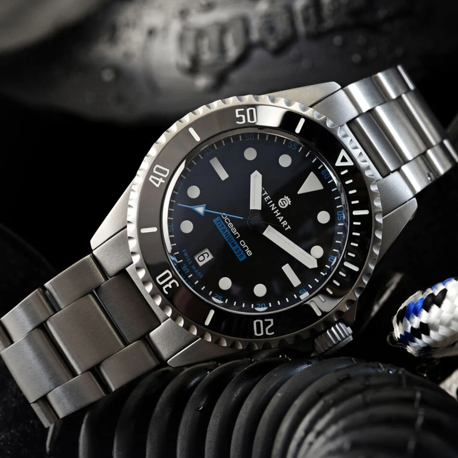 Steinhart Watches Ocean One Titanium 500 Premium Ceramic Diver Watch
