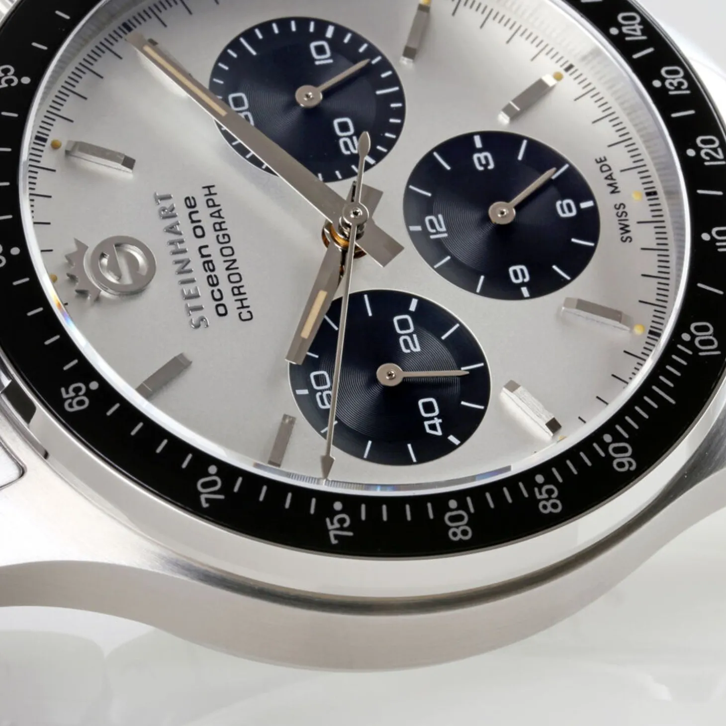 Steinhart Watches Ocean One Vintage Chronograph Ii Silver