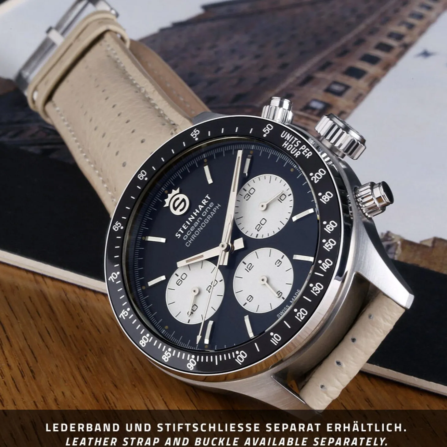 Steinhart Watches Ocean One Vintage Chronograph Ii Black