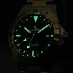 Steinhart Watches Ocean One Vintage Gmt Two-Tone