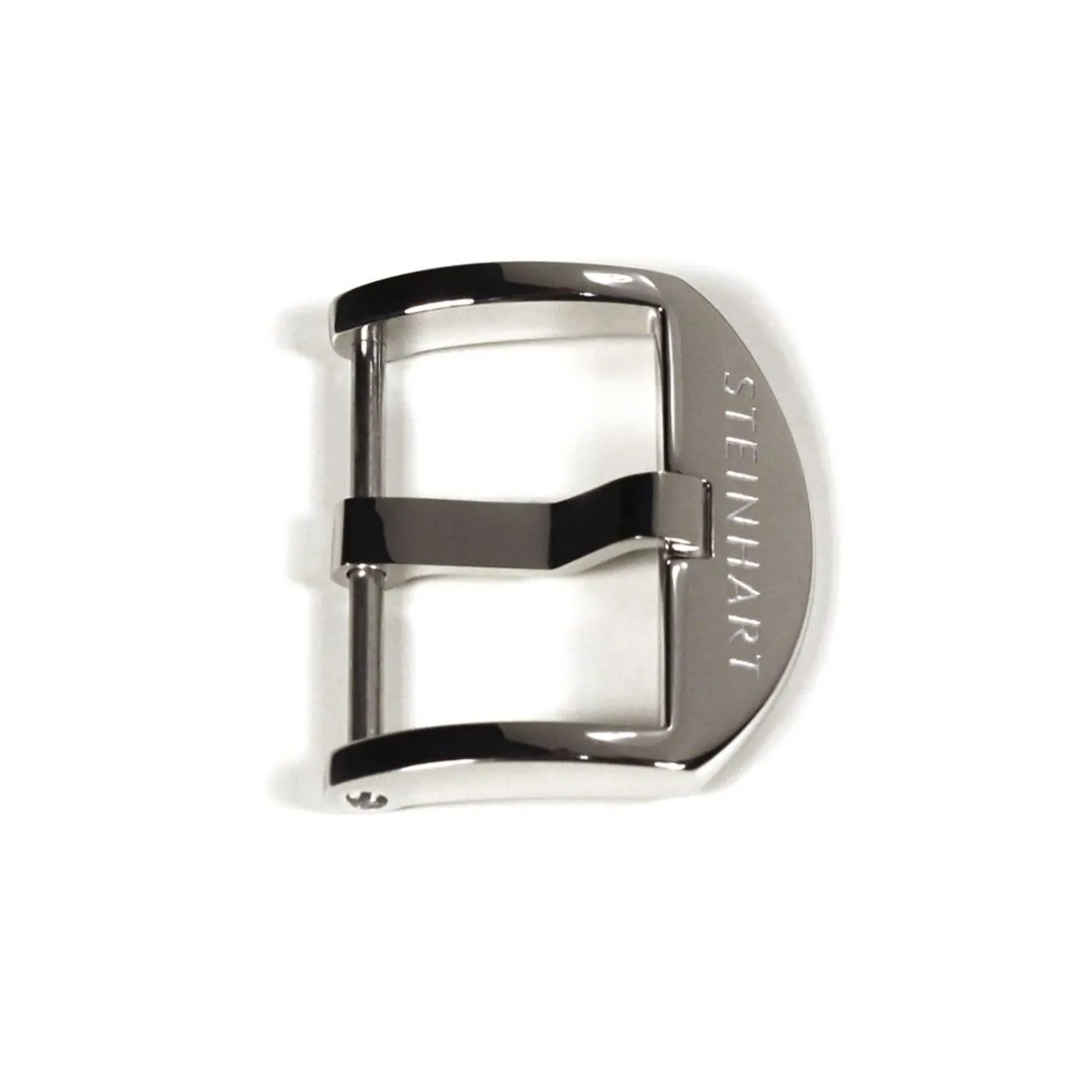 Steinhart Watches Oem Buckle 18 Mm Stainless Steel Shiny With Logo