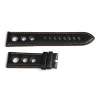 Steinhart Watches Racing Strap Black With Contrast Stitching Orange, Size S