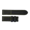 Steinhart Watches Rubber Strap Black With Yellow Stitching Size M