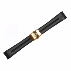 Steinhart Watches Rubber Strap New 22X18 Mm For Ocean 42 With Clasp Pink Gold