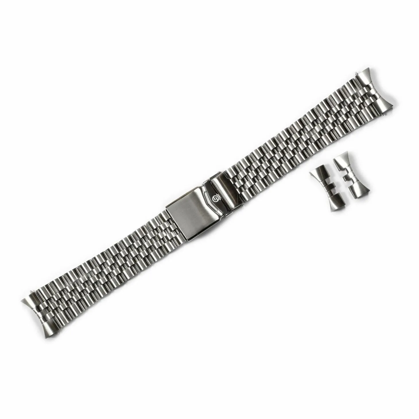 Steinhart Watches Stainless Steel Bracelet For Ocean One 22/18 5 Lines Incl Endlinks
