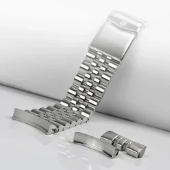 Steinhart Watches Stainless Steel Bracelet For Ocean One 22/18 5 Lines Incl Endlinks