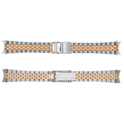 Steinhart Watches Stainless Steel Bracelet Two Tone Satined 22/18 5 Lines Incl. Endlinks