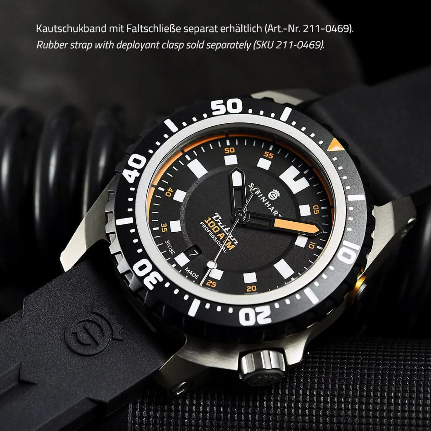 Steinhart Watches Triton 1000 Titanium Diver Watch