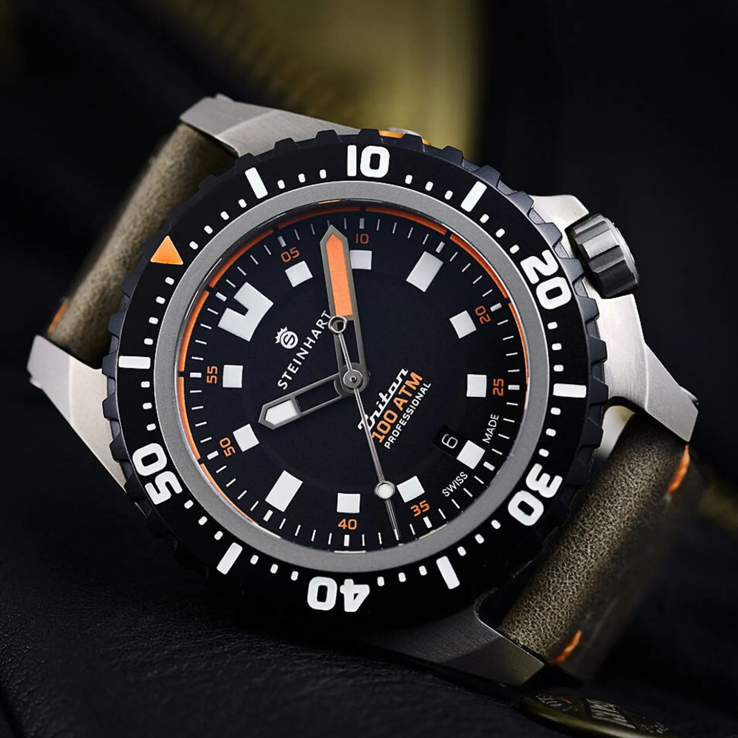 Steinhart Watches Triton 1000 Titanium Diver Watch
